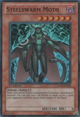 Steelswarm Moth - HA05-EN048 - Super Rare - 1st Edition