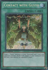 Contact with Gusto - HA05-EN056 - Secret Rare - 1st Edition