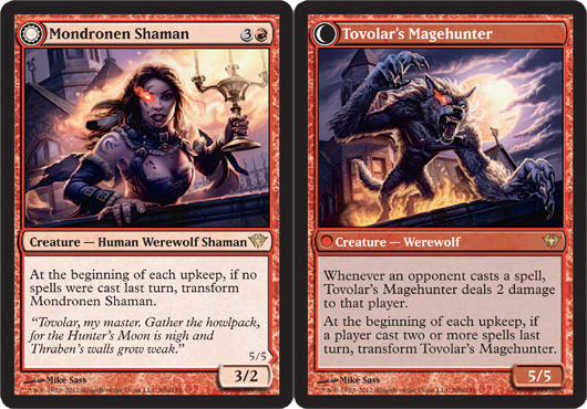 Mondronen Shaman // Tovolars Magehunter