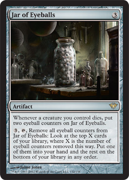 Jar of Eyeballs - Foil