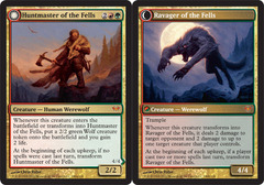 Huntmaster of the Fells // Ravager of the Fells - Foil