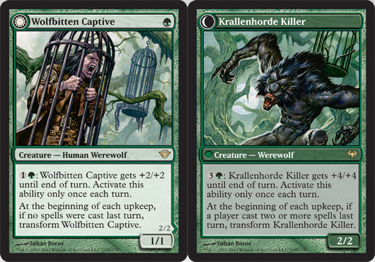 Wolfbitten Captive // Krallenhorde Killer - Foil