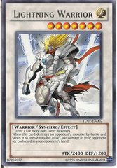 Lightning Warrior - TU07-EN007 - Rare - Unlimited Edition