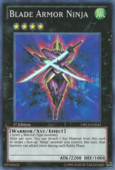 Blade Armor Ninja - ORCS-EN041 - Super Rare - 1st Edition