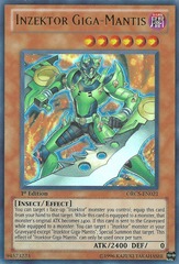 Inzektor Giga-Mantis - ORCS-EN021 - Ultra Rare - 1st Edition