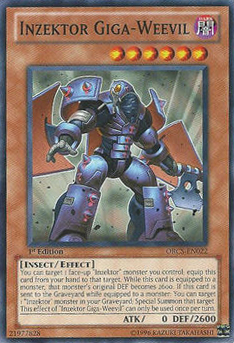 Inzektor Giga-Weevil - ORCS-EN022 - Commun - 1ere edition // Order Of Chaos - ORCS