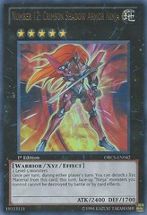 Number 12: Crimson Shadow Armor Ninja - ORCS-EN042 - Ultra Rare - 1st Edition