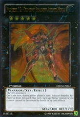 Number 12: Crimson Shadow Armor Ninja - ORCS-EN042 - Ultimate Rare - 1st Edition