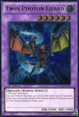 Twin Photon Lizard - ORCS-EN039 - Ultimate Rare - 1st Edition