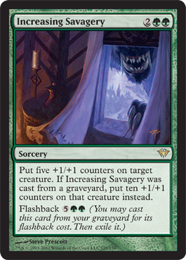 Increasing Savagery - Foil