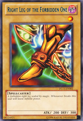 Right Leg of the Forbidden One - Blue - DL11-EN002 - Rare - Unlimited Edition