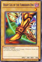 Right Leg of the Forbidden One - Purple - DL11-EN002 - Rare - Unlimited Edition