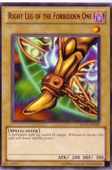 Right Leg of the Forbidden One - Red - DL11-EN002 - Rare - Unlimited Edition