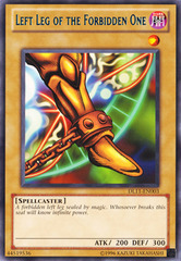 Left Leg of the Forbidden One - Blue - DL11-EN003 - Rare - Unlimited Edition