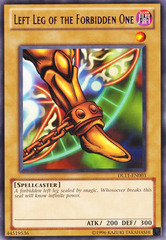 Left Leg of the Forbidden One - Purple - DL11-EN003 - Rare - Unlimited Edition