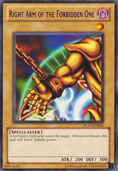 Right Arm of the Forbidden One - Purple - DL11-EN004 - Rare - Unlimited Edition