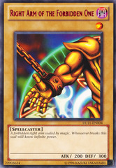 Right Arm of the Forbidden One - Red - DL11-EN004 - Rare - Unlimited Edition