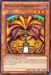 Exodia the Forbidden One - Blue - DL11-EN006 - Rare - Unlimited Edition