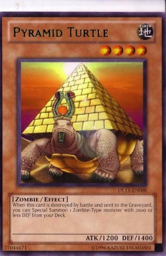 Pyramid Turtle - Green - DL11-EN008 - Rare - Unlimited Edition