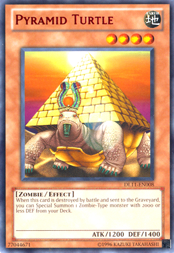Pyramid Turtle - Red - DL11-EN008 - Rare - Unlimited Edition