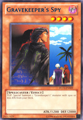 Gravekeeper's Spy - Blue - DL11-EN009 - Rare - Unlimited Edition