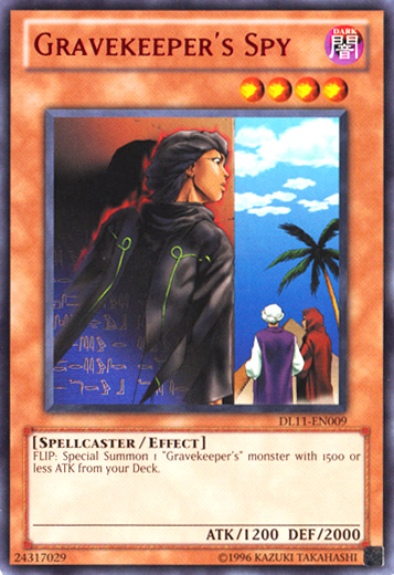 Gravekeepers Spy - Red - DL11-EN009 - Rare - Unlimited Edition