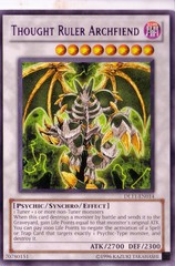 Thought Ruler Archfiend - Purple - DL11-EN014 - Rare - Unlimited Edition