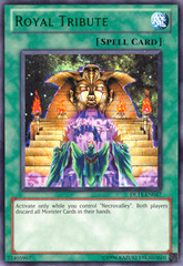 Royal Tribute - Green - DL11-EN017 - Rare - Unlimited Edition