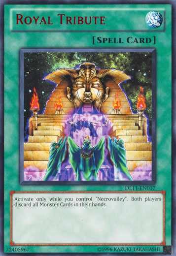 Royal Tribute - Red - DL11-EN017 - Rare - Unlimited Edition
