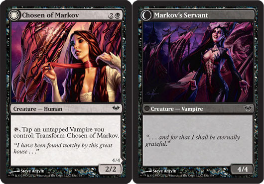 Chosen of Markov // Markovs Servant - Foil