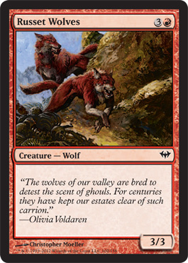 Russet Wolves - Foil