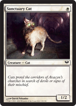 Sanctuary Cat - Foil