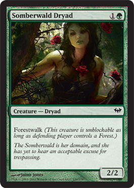 Somberwald Dryad - Foil