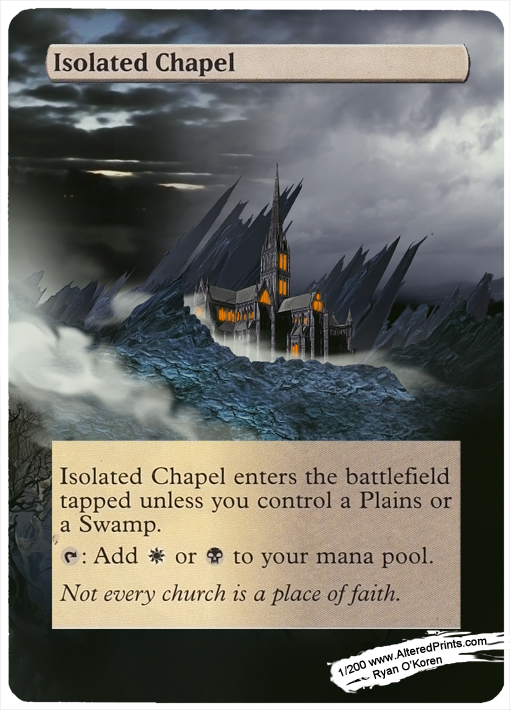 Isolated Chapel - Altered