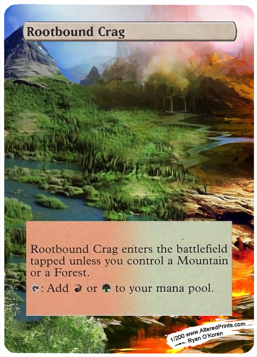 Rootbound Crag - Altered