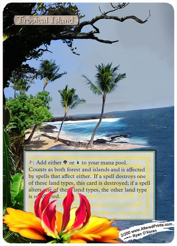Tropical Island - Altered