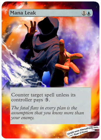 Mana Leak - Altered