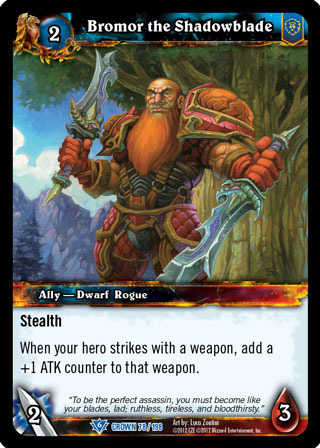 Bromor the Shadowblade - Rare