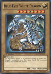 Blue-Eyes White Dragon - SDDC-EN004 - Common - 1st Edition