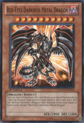 Red-Eyes Darkness Metal Dragon - SDDC-EN013 - Common - 1st Edition