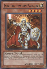 Jain, Lightsworn Paladin - SDDC-EN020 - Common - 1st Edition