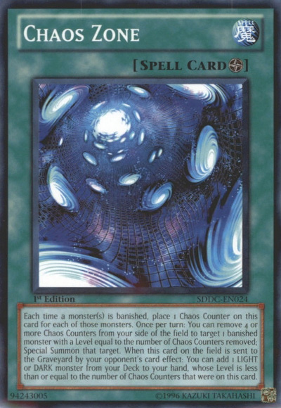 Chaos Zone - SDDC-EN024 - Common - 1st Edition