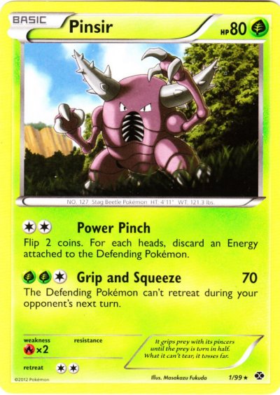 Pinsir - 1/99 - Rare