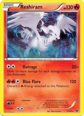 Reshiram - 21/99 - Holo Explosive Edge Theme Deck Exclusive