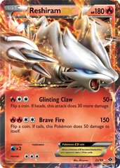 Reshiram-EX - 22/99 - Holo Rare ex