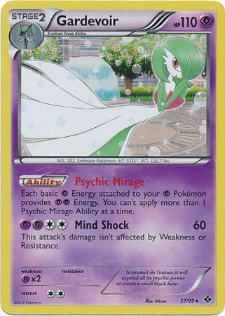 Gardevoir - 57/99 - Holo Rare