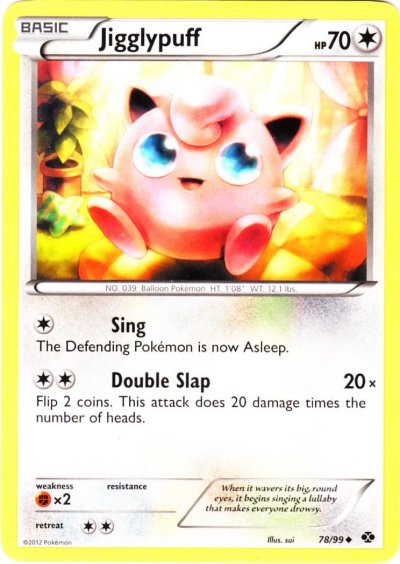 Jigglypuff - 78/99 - Uncommon