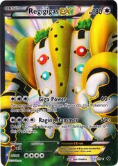 Regigigas-EX - 99/99 - Full Art Ultra Rare