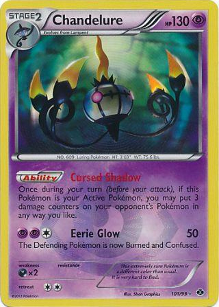 Chandelure - 101/99 - Secret Rare