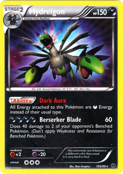 Hydreigon - 103/99 - Secret Rare